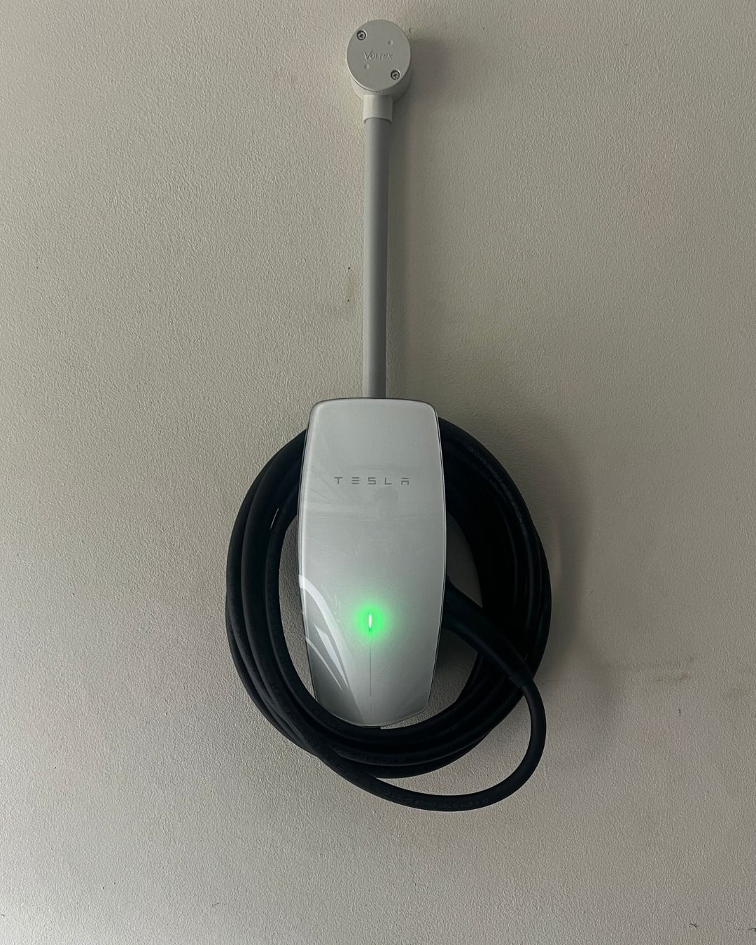Tesla Wall Connector home charger installation by Voltra Electrical